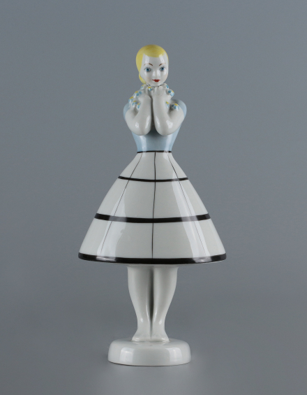Скульптура Девушка с ромашками - фото - 3